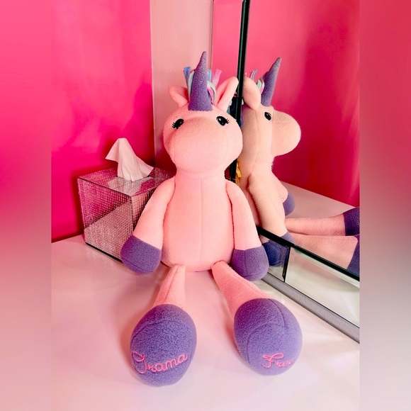PLUSH Pink Unicorn “Drama Free” - Picture 8 of 9